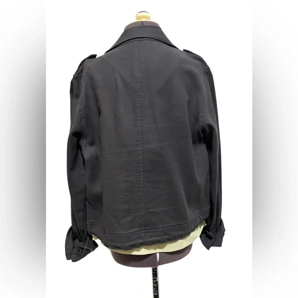 KanCan Cyclone Gray Utility Jacket Size S
